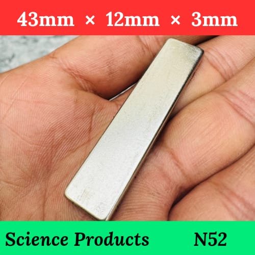 1 Pcs Neodymium Magnet 43mm × 12mm × 3mm