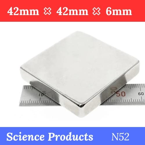 Super Strong Magnets 42mm × 42mm × 6mm