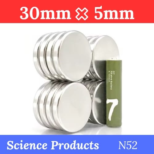 Round Super Magnet 30mm × 5mm