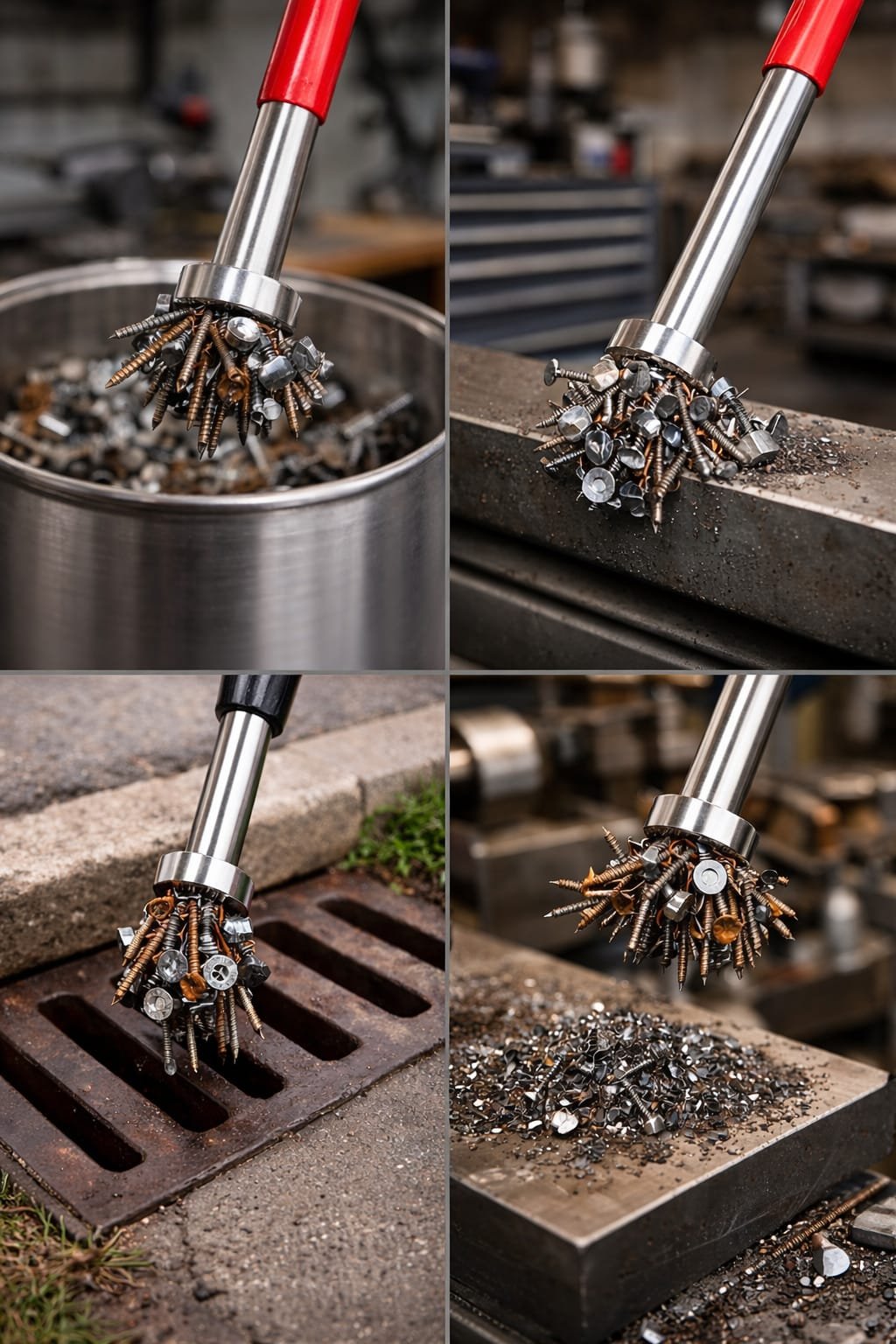 Strong Power Capture Iron Magnet